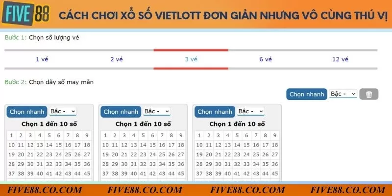 Cách chơi xổ số Vietlott đơn giản nhưng vô cùng thú vị