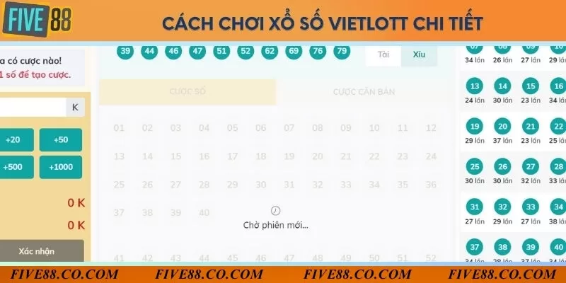 Chi tiết về cách chơi xổ số vietlott đơn giản