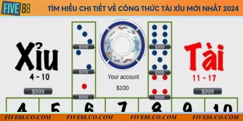 Tìm hiểu chi tiết về công thức tài xỉu mới nhất 2024