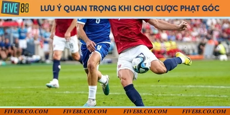 Chú ý khi tham gia cá độ phạt góc