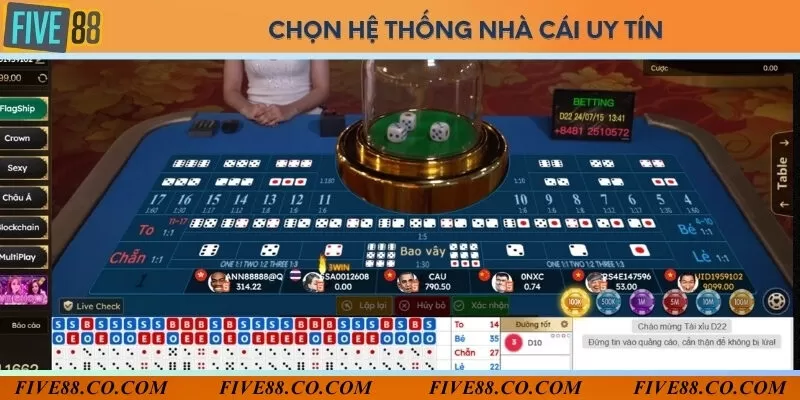 Một hệ thống nhà cái uy tín sẽ quyết định nhiều đến kết quả chơi