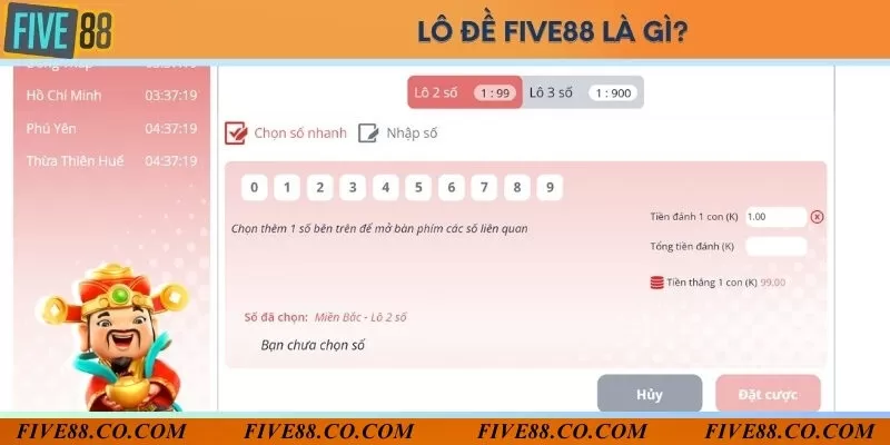 Lô đề Five88 có sức hấp dẫn cực kỳ khủng